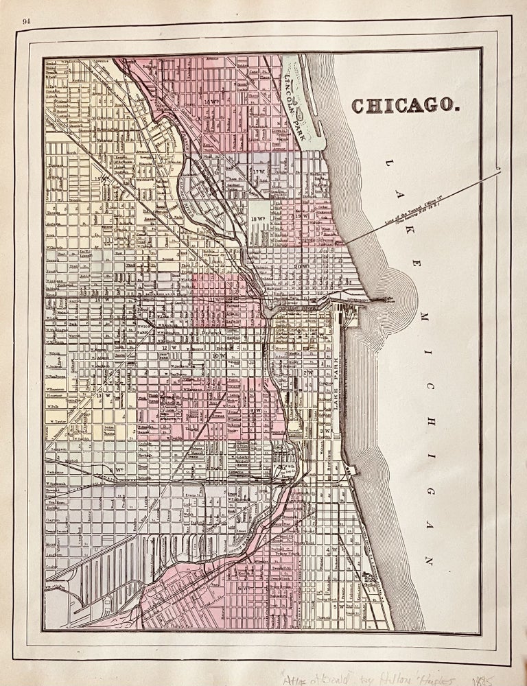 Item #22 Chicago. S. Augustus Mitchell.