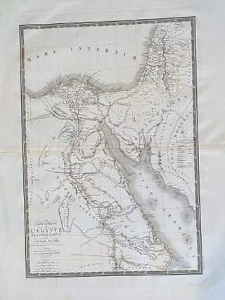 Item #49 Carte General de la Egypte. A. H. Brue'