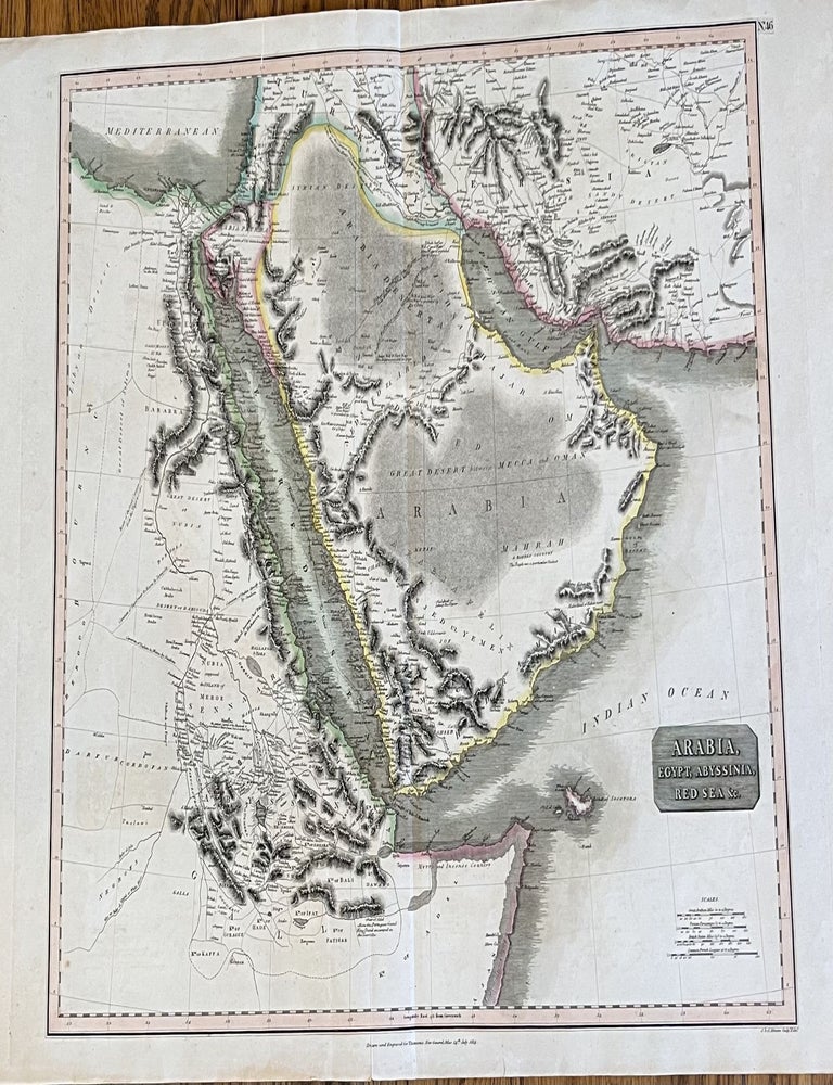 Item #50 Arabia, Egypt, Abyssinia, Red Sea &c. John Thomson.