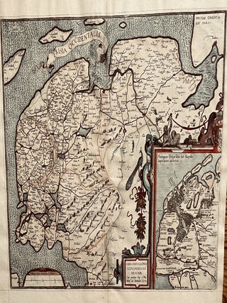 Item #670 Frisia Occidentalis. Abraham Ortelius