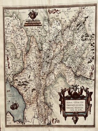 Item #672 Gelriae, Cliviae, Fini, Timorumque Locorum Verissima Descriptio. Abraham Ortelius