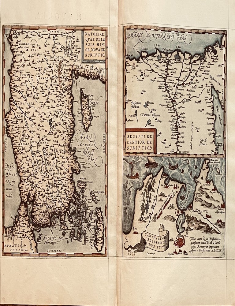 Item #686 Natoliae Quae Olim Asia Minor Nova Descriptio. Abraham Ortelius.