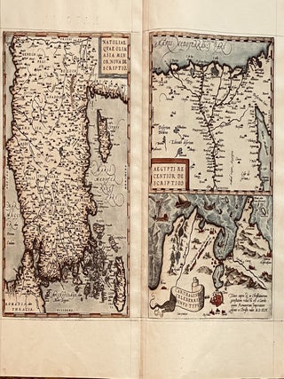 Item #686 Natoliae Quae Olim Asia Minor Nova Descriptio. Abraham Ortelius